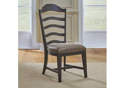 Image for Paradise Valley Upholstered Ladder Back Side Chair (RTA)