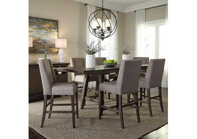 Image for Double Bridge Opt 7 Piece Gathering Table Set