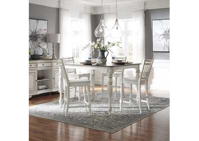 Image for Magnolia Manor Opt 5 Piece Gathering Table Set