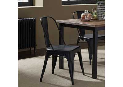 Image for Vintage Series Bow Back Side Chair - Black