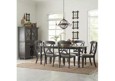 Image for Ocean Isle 7 Piece Rectangular Table Set