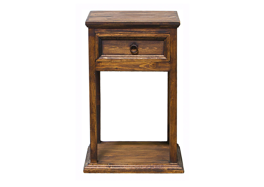 Promo Medio Finish Nightstand,L.M.T. Rustic