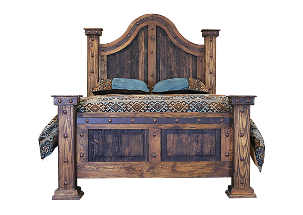 Laguna Medio King Poster Bed,L.M.T. Rustic