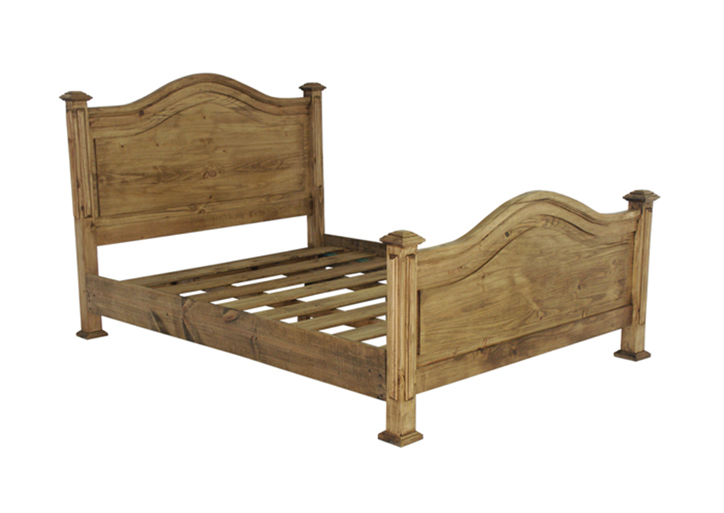 Promo Twin Panel Bed,L.M.T. Rustic