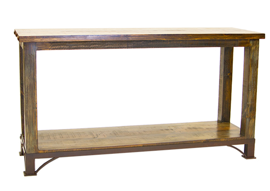 Urban Rustic Console Table,L.M.T. Rustic