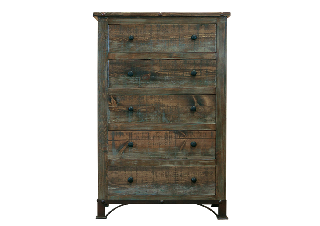 Urban Rustic Chest,L.M.T. Rustic