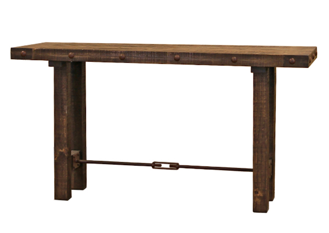 Las Piedras Sofa Table,L.M.T. Rustic