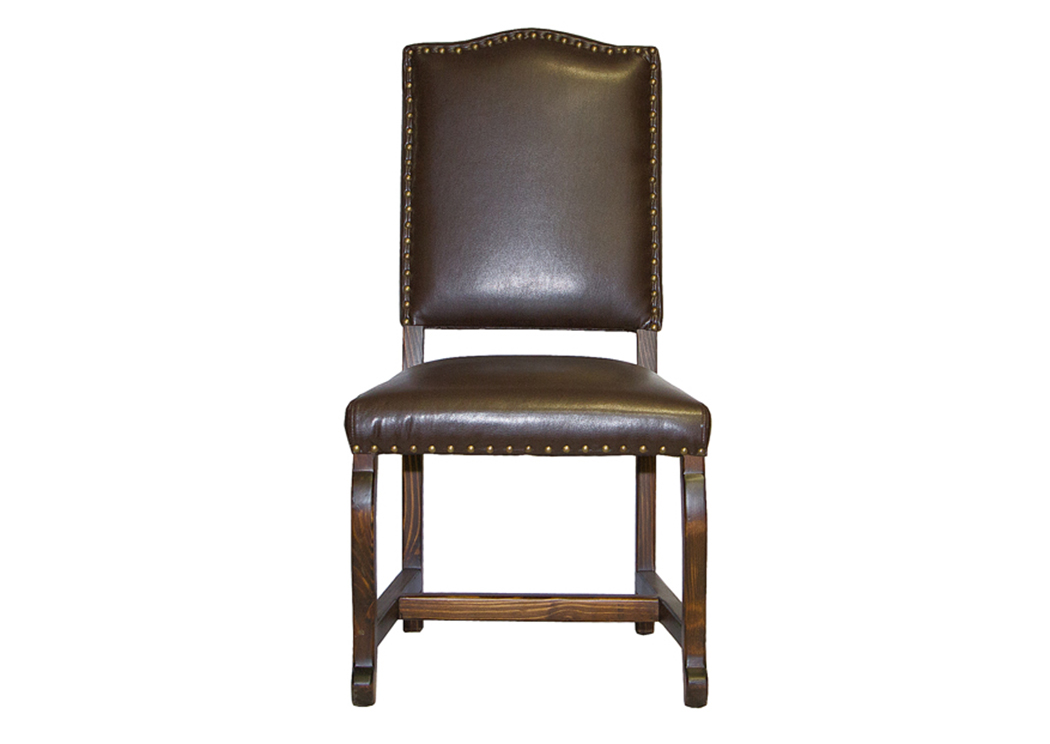 Las Piedras Upholstered Side Chair,L.M.T. Rustic