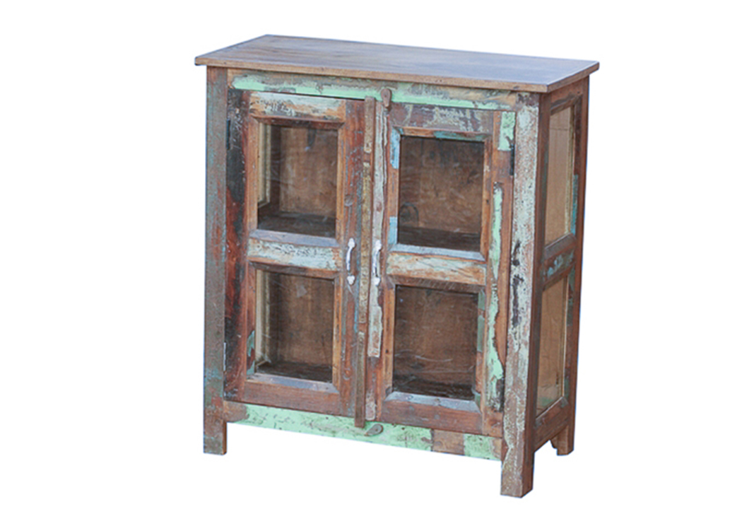 Reclaimed Painted Wood Sideboard,L.M.T. Rustic