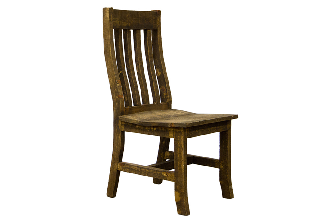 Santa Rita Rough Pine Chair,L.M.T. Rustic