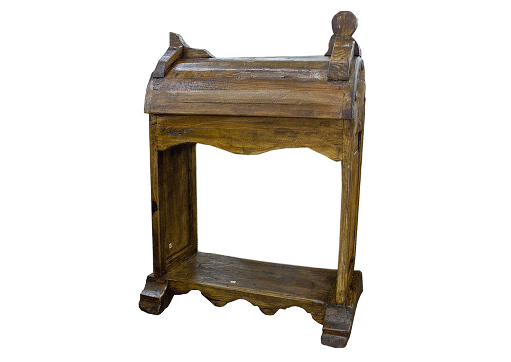 Old Wood Saddle Stand,L.M.T. Rustic