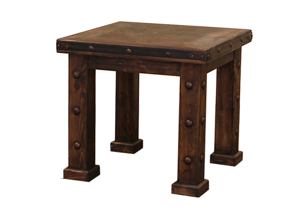 Laguna End Table,L.M.T. Rustic