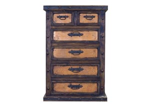 Image for Finca Copper 6 Drawer Chest