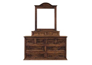 Image for Curved 65" 8 Drawer Dresser