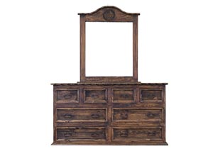 Image for Rope & Star Medio 65" 8 Drawer Dresser