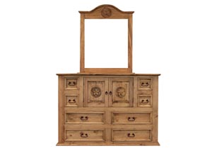 Image for Mansion 9 Drawer Dresser w/Star