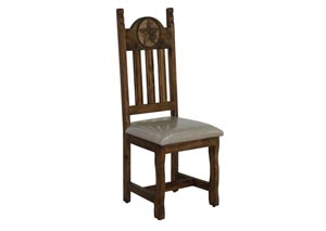 Image for Medio Finish Dining Chair w/Cushion & Stone Star