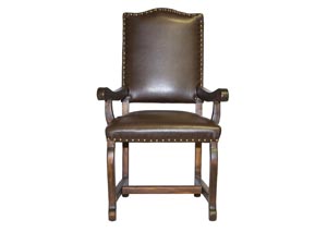 Image for Sierra Madre Chocolate Upholstered Arm Chair