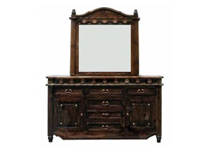 Image for Medio Laquer Grande Dresser w/Mirror