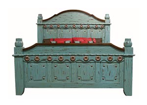 Image for Turquoise Grande Queen Bed