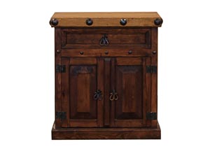 Image for Don Carlos Nogal Walnut Nightstand