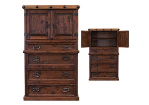 Image for Don Carlos Nogal Walnut Drawer Chest