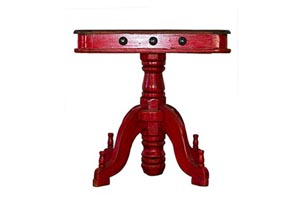 Image for Francis Red Reception End Table