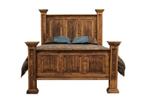 Image for Rough Pine Queen Bed