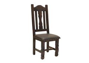 Image for Ox Yoke Chair w/Leather Seat