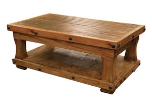 Image for Rectangular Coffee Table w/Shelf