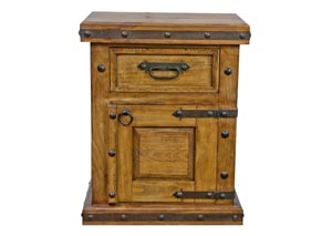 Image for One Door One Drawer Left Nightstand