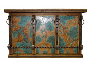 Image for Bar w/Turquoise Copper Panels