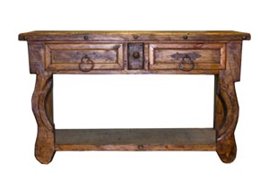 Image for Reclaimed Wood 2 Drawer Credenza/Console