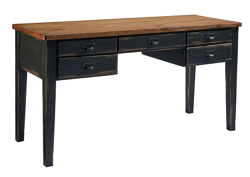 Library Bench/Carbon Finish Table Desk,Magnolia Home