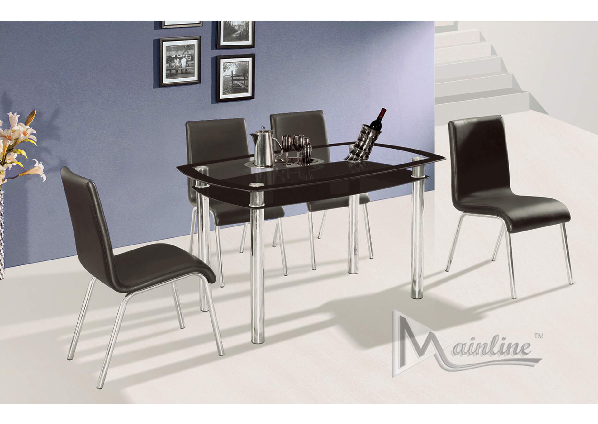 5-Piece C'Est La Vie Dining Set,Mainline