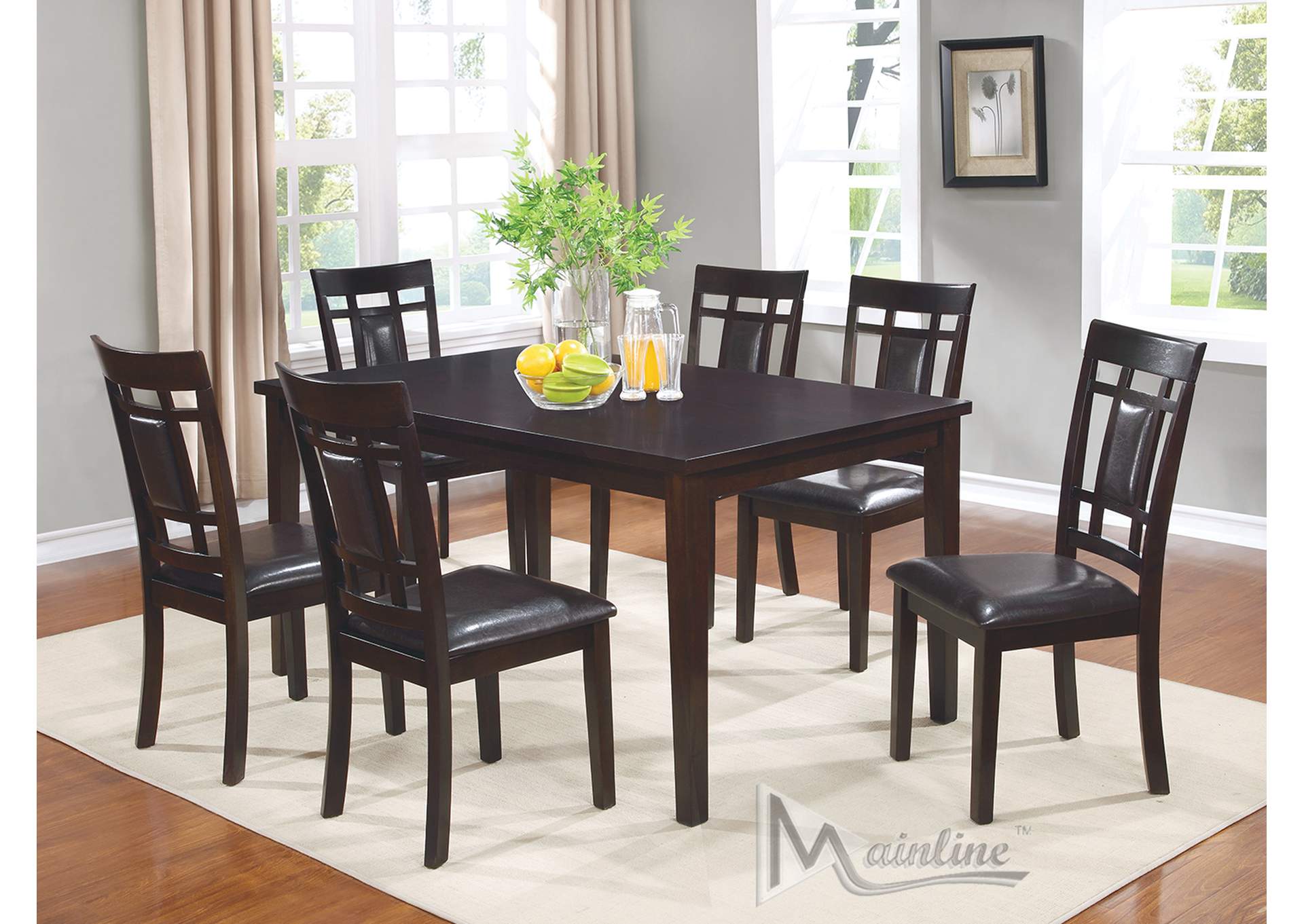 7-Piece View St. Dining Set,Mainline