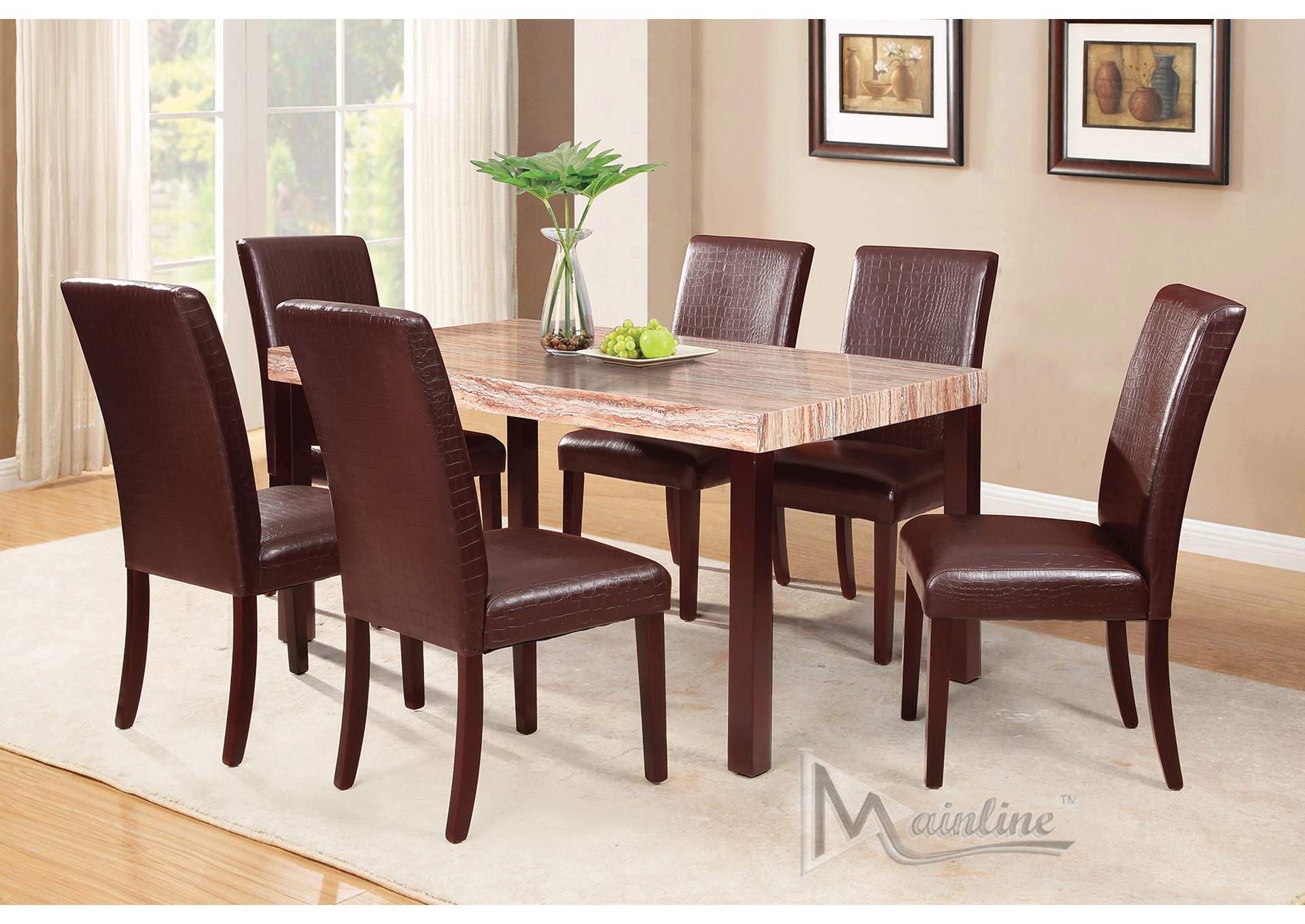 5-Piece Acadia 36X60 Dining Set,Mainline