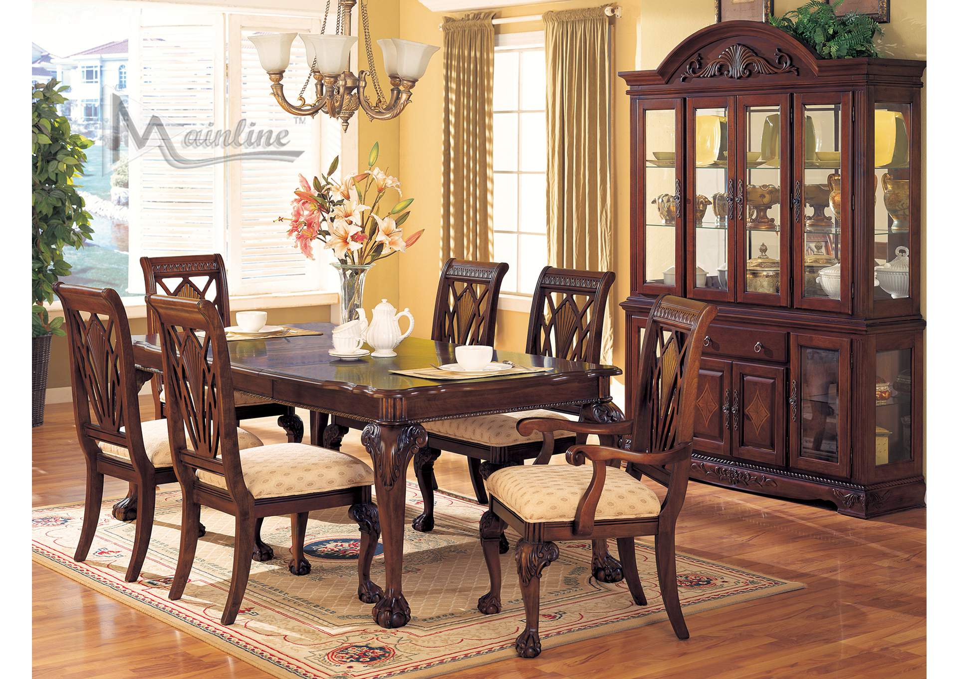 7-Piece Yorkshire Dining Set (N),Mainline