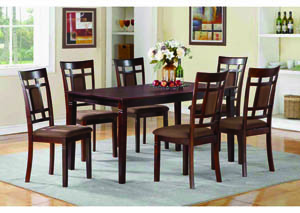 Image for 5-Piece Main St. 42X42 Counter Height Dining Set