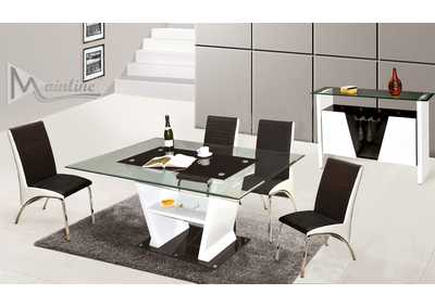 Image for 5-Piece Vogue 70 X 44 Dining Set