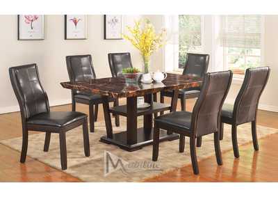 Image for 5-Piece Lapidus 64X38 Dining Set