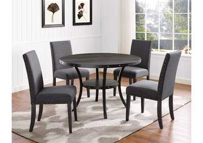 Image for Gaucho 48"Round Dining Table w/ Shelf