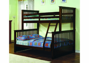 Image for Vermont Espresso Twin/Full Bunkbed (20)