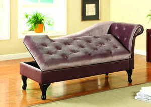 Image for Brown Praline Storage Chaise