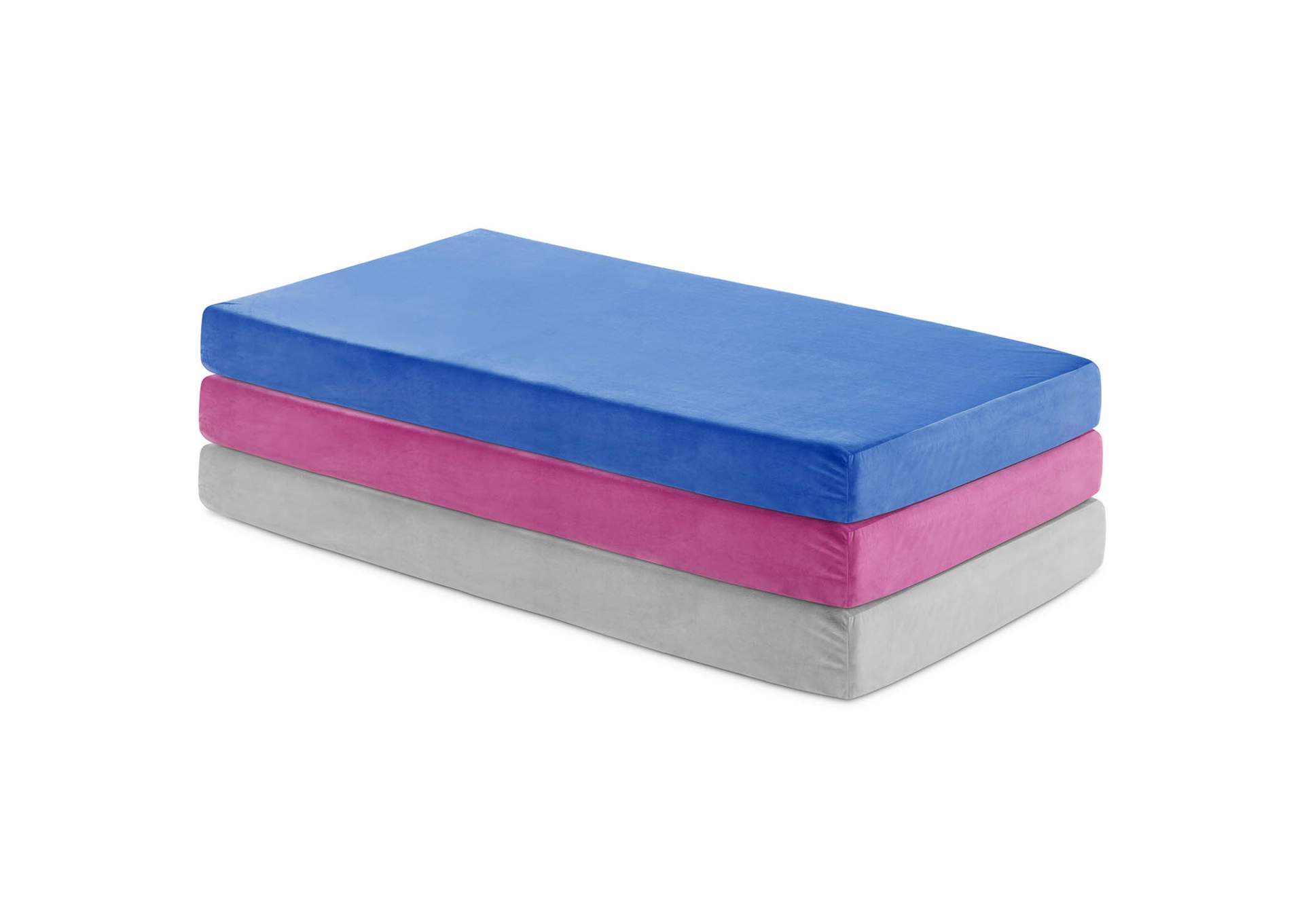 Weekender Blue Brighton Bed Gel Memory Foam Twin Mattress,Malouf