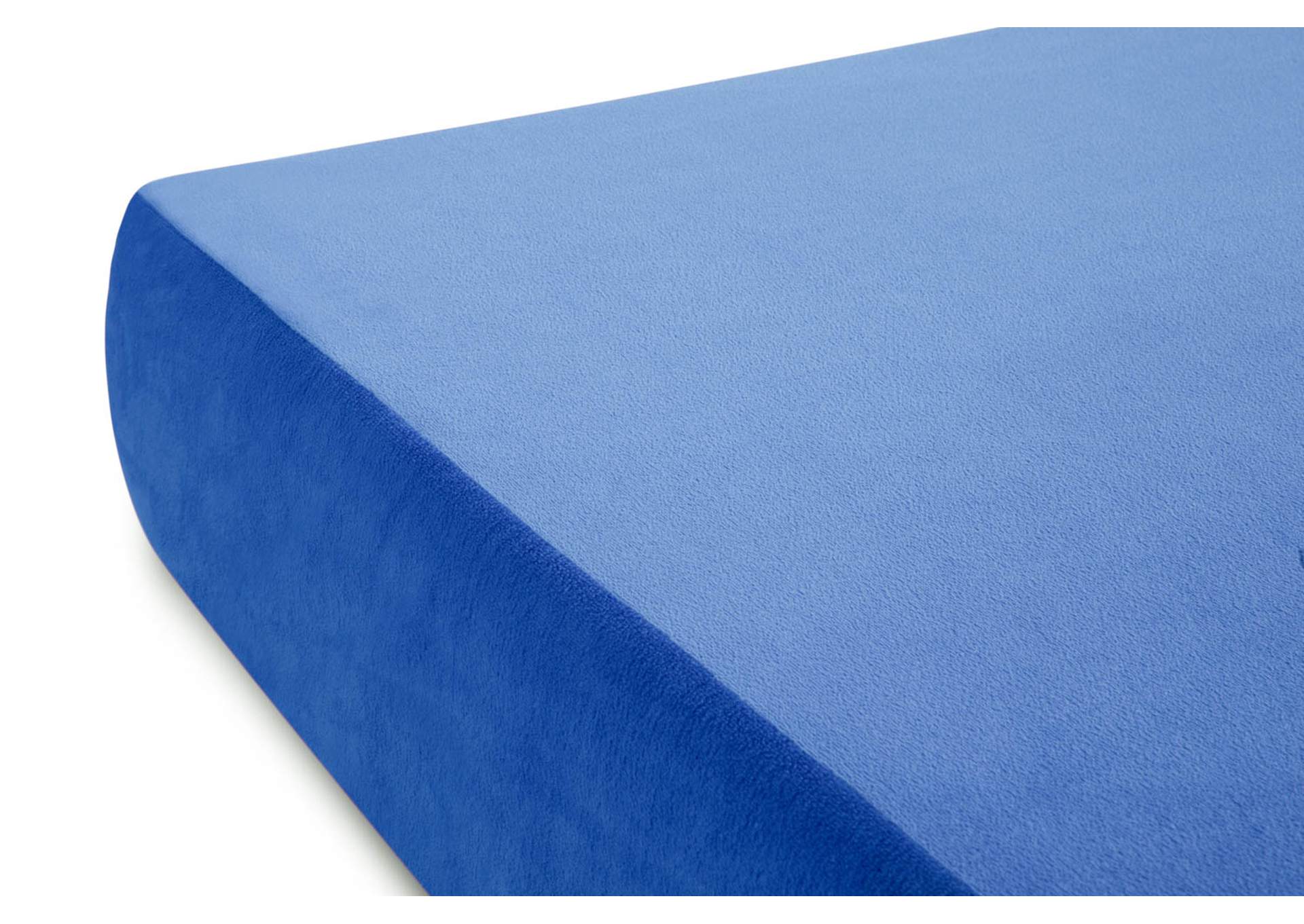 Weekender Blue Brighton Bed Gel Memory Foam Twin Mattress,Malouf