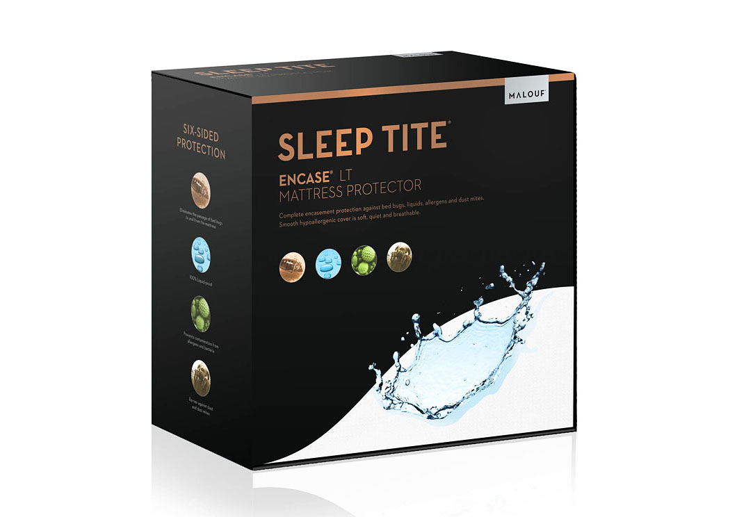 Sleep Tite Pr1Me Smooth Hypoallergenic King Pillow Protector (Set of 2),ABF Malouf