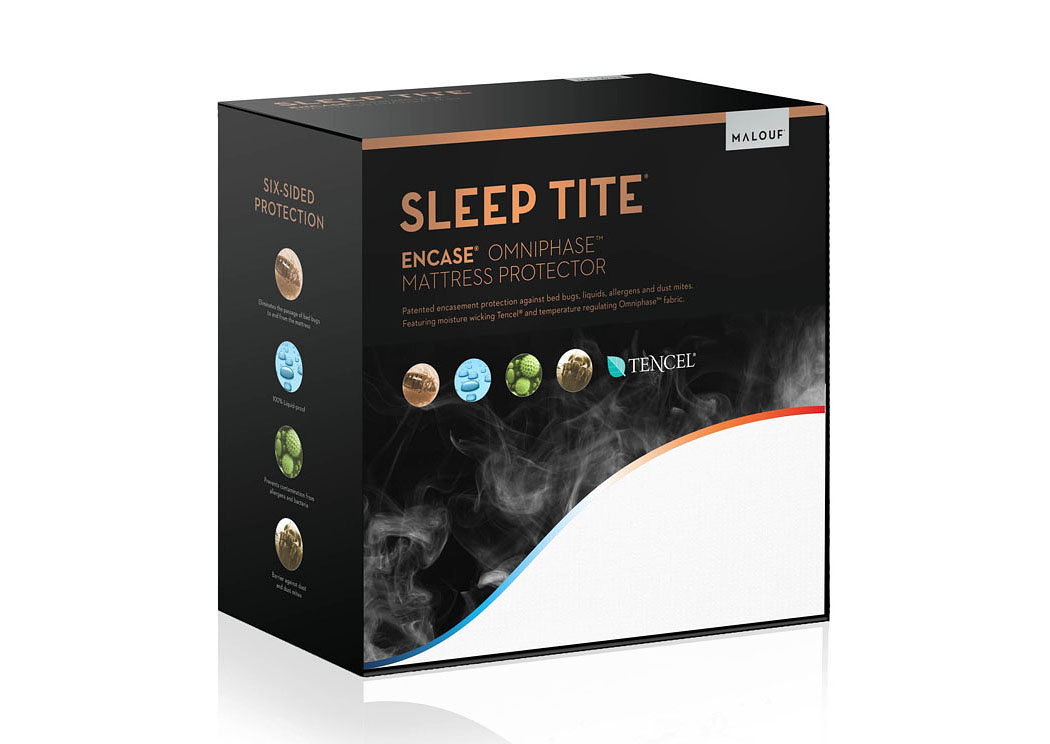 Sleep Tite Encase Omniphase Full Mattress Protector,ABF Malouf