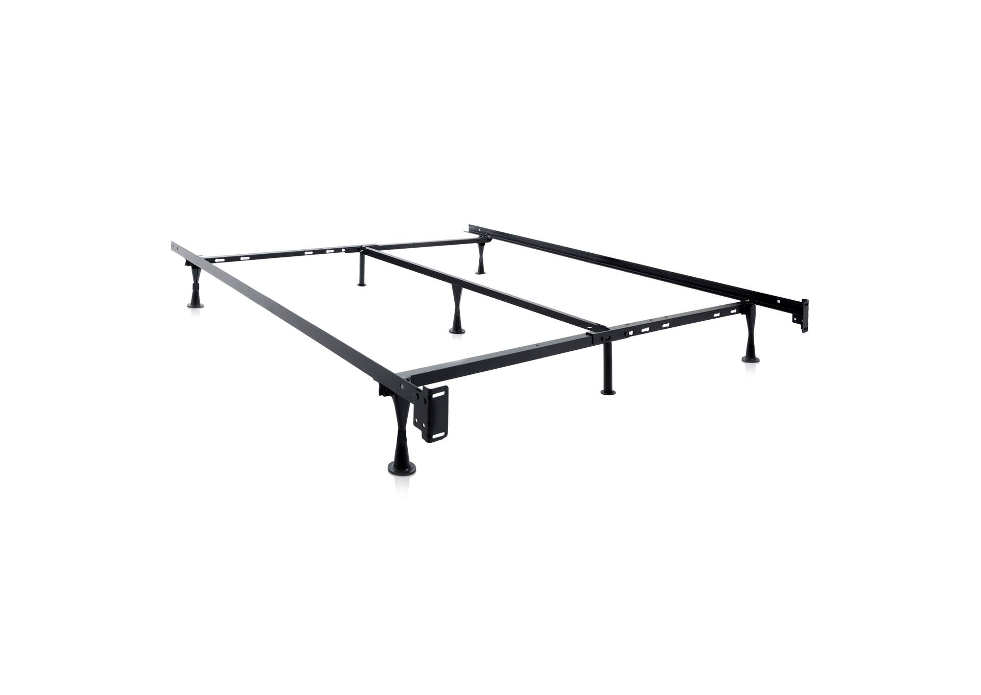Malouf Adjustable Queen / Full / Twin Bed Frame - Twin-Queen Glides Size,Malouf