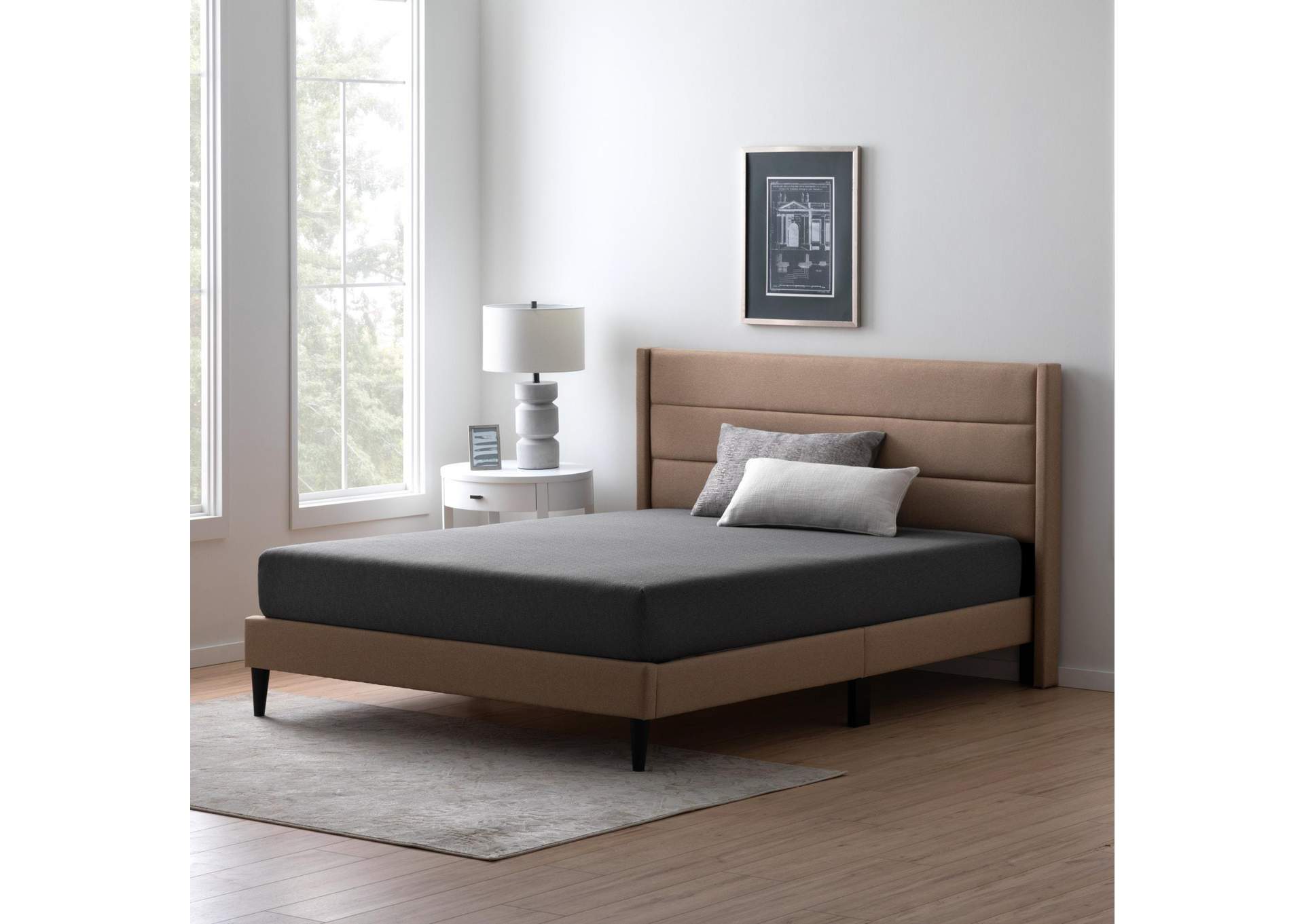 8" Gel Memory Foam Mattress, Firm - California King,Malouf